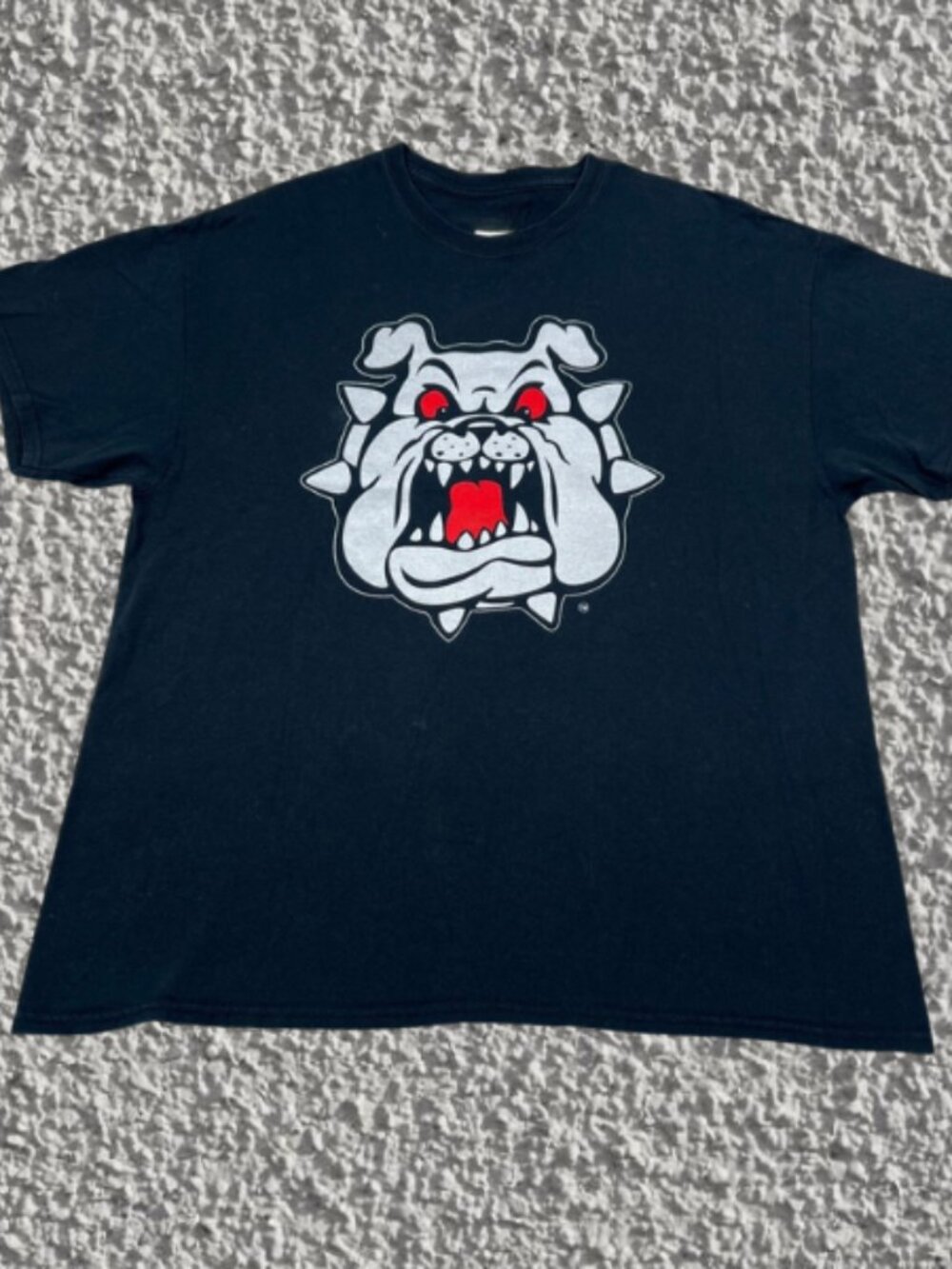 Fresno State Bulldogs Big Head Graphic T-Shirt